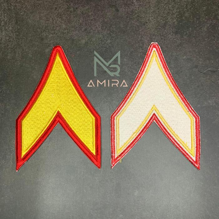 Pangkat Sevron PDL Jahit Taruna Akmil, Akademi Angkatan Udara, Akademi Angkatan Laut