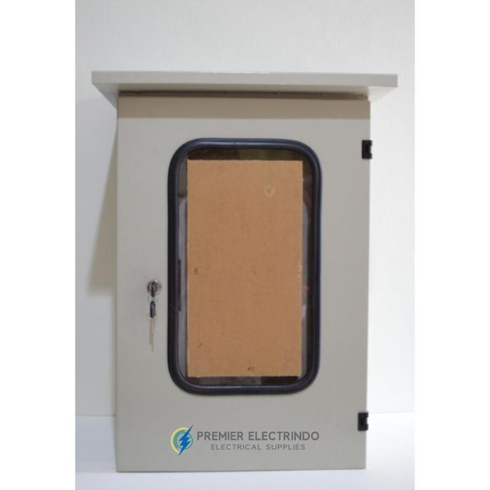 Box Panel Topi Double Pintu 50x60x27 1.2mm - Panel MCB / Panel Box PLN Outdoor