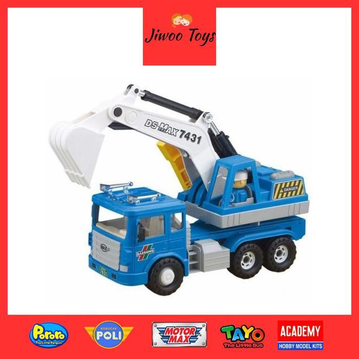 Mainan Daesung Max Shovel 956-1 biru Friction Car