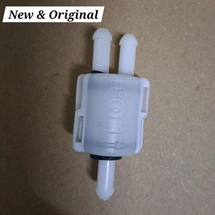 Check Valve Windshield Washer Wiper Fluid Nozzle Valve Putih W123 W124 W202 W140 W463 Mercedes Benz