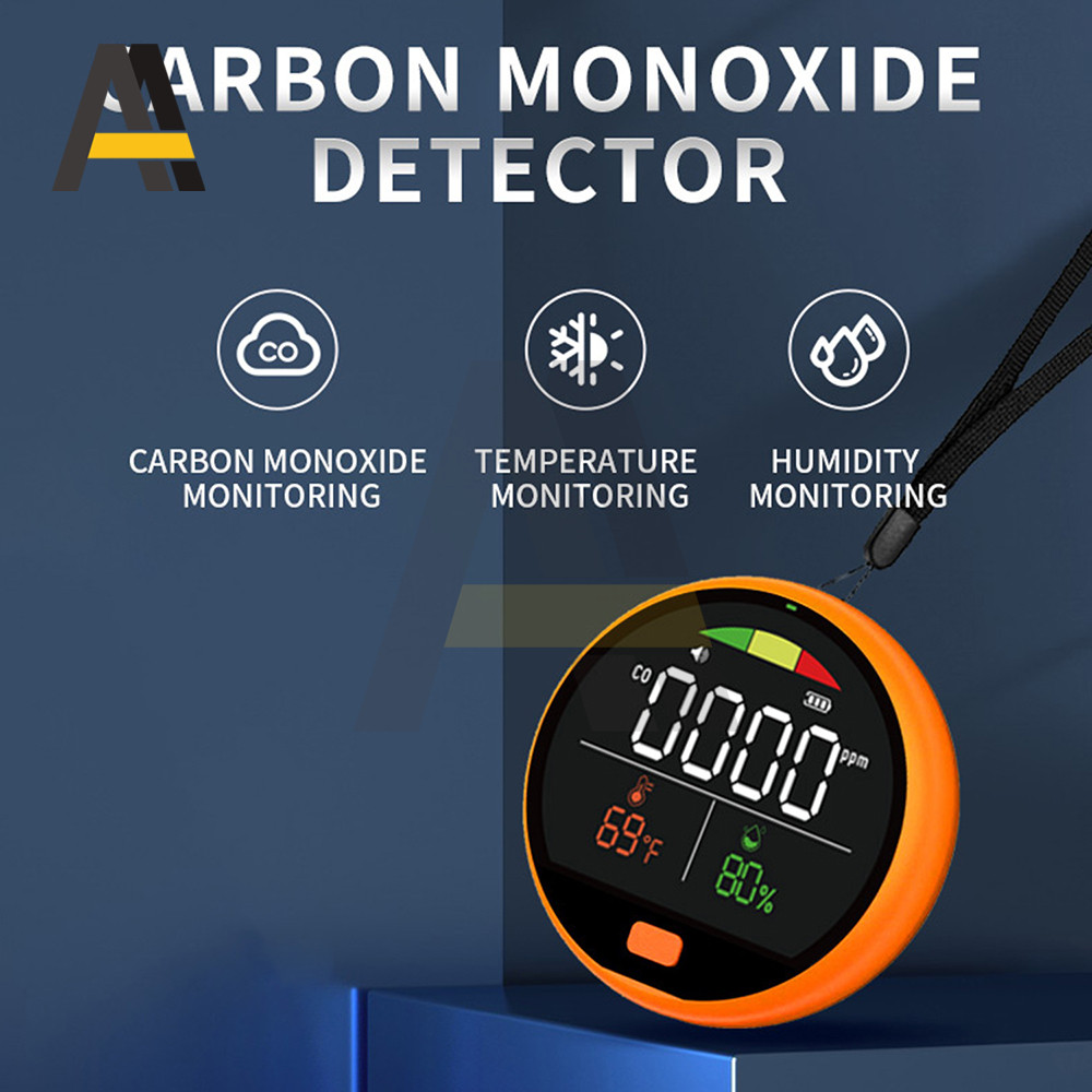 3 IN 1 SMART AIR QUALITY MONITOR CO DETECTO AIR DETECTOR TEMPERATURE HUMIDITY AIR QUALITY MONITOR