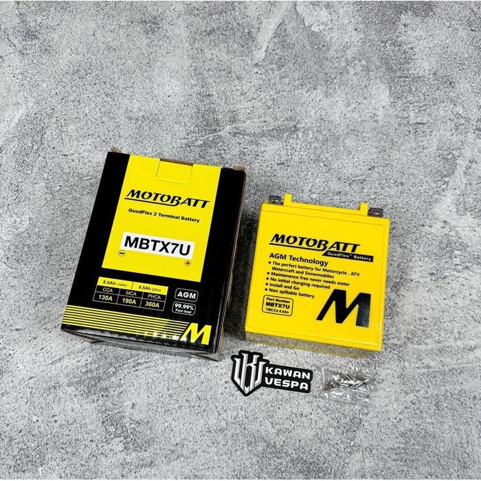 Aki Motobatt For Vespa Sprint Primavera S125 Lx