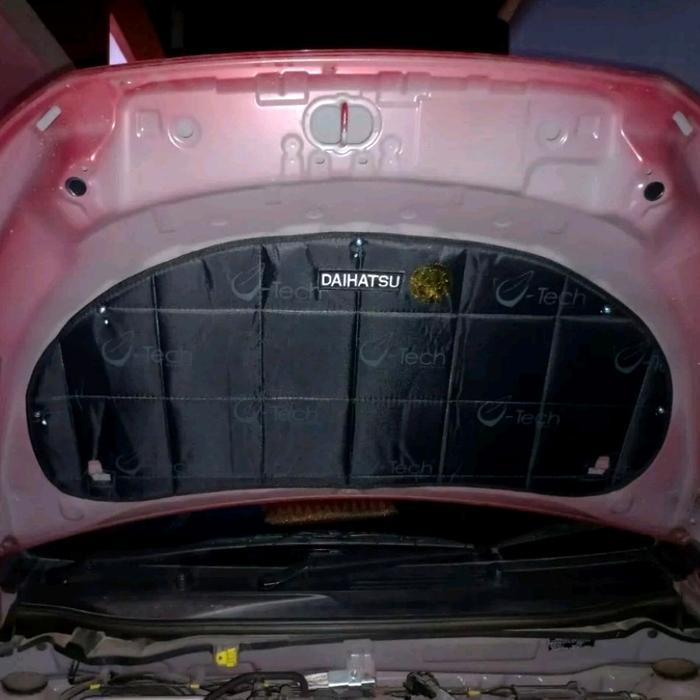 Ready Daihatsu Ayla 2023 Peredam Panas Dan Suara Kap Mesin Mobil V-Tech