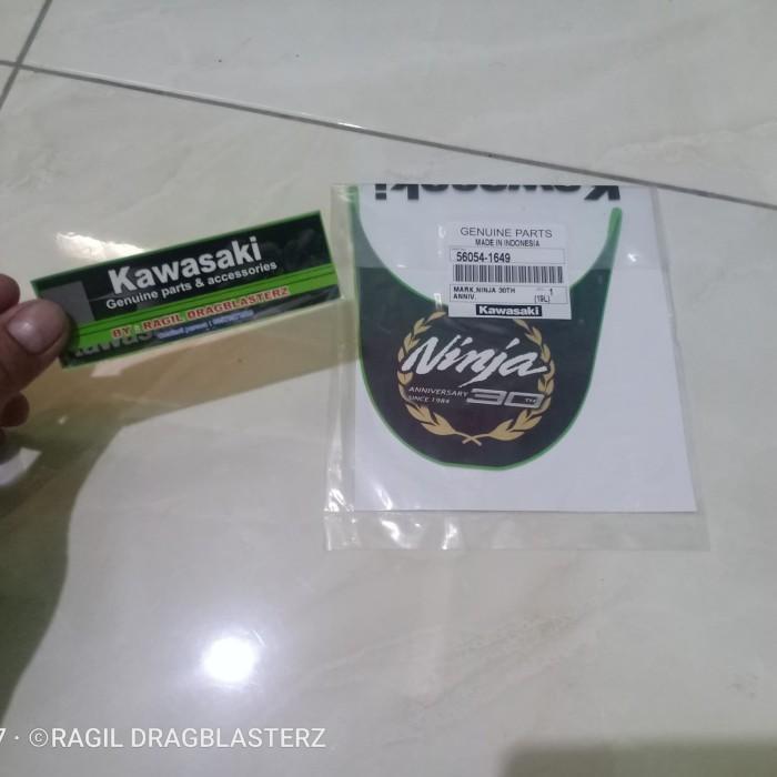 Ready stiker striping tangki new ninja rr anniversary 30 original