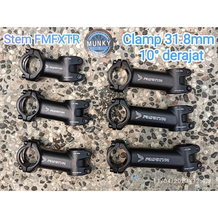 FMFXTR Stem Panjang Sepeda Nunduk 10 derajat 60 70 80 90 100 110 mm