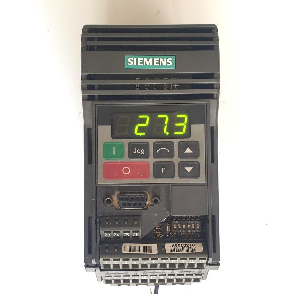 siemens micromaster vector 0.75kw 400v 6SE3212-0DA40