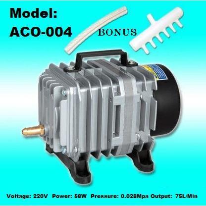Resun Aco-004, Electromagnetic Air Pump, Aerator / Pompa Udara Aco-004