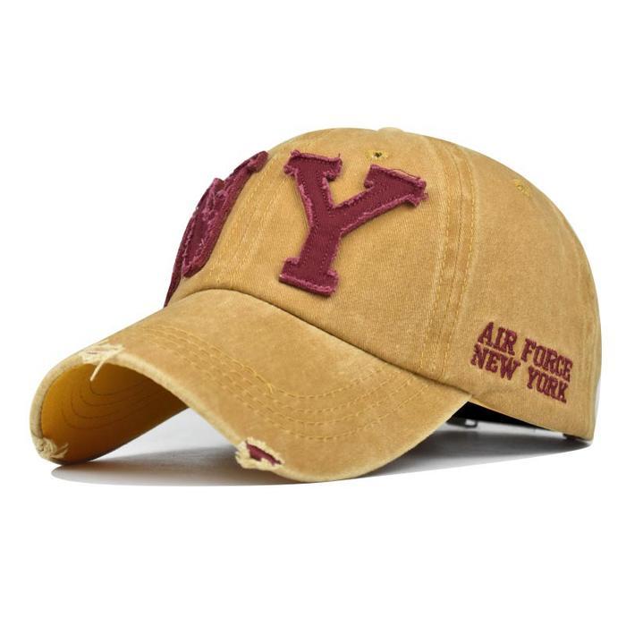 Topi Baseball Dave Hat Cap Ny Casual Sports Distro Fashion Pria Wanita Hijau Hitam Jeans Retro