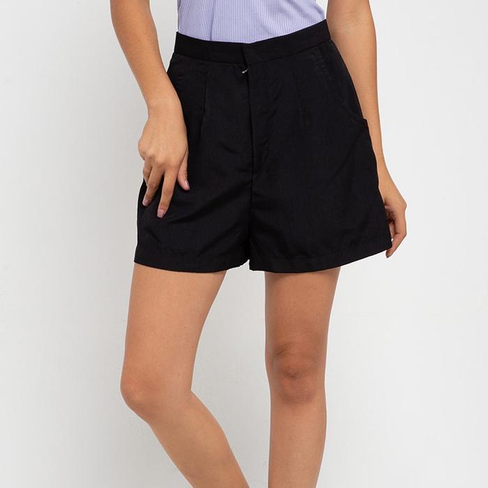 Llaces Clothing - Celana Pendek Wanita - Vogue Short Mini - Black