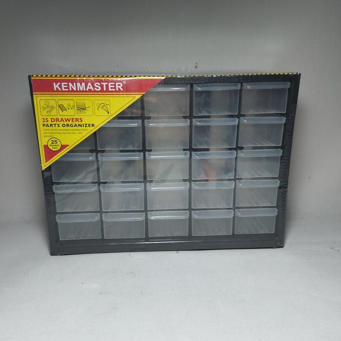 Rak Susun 25 Laci Serbaguna Plastik / 25 Drawers Kenmaster