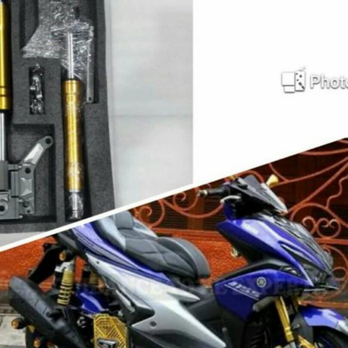 Usd Aerox 155 Upside-Down Tabung Shock Depan Nui Aerox Non Segitiga