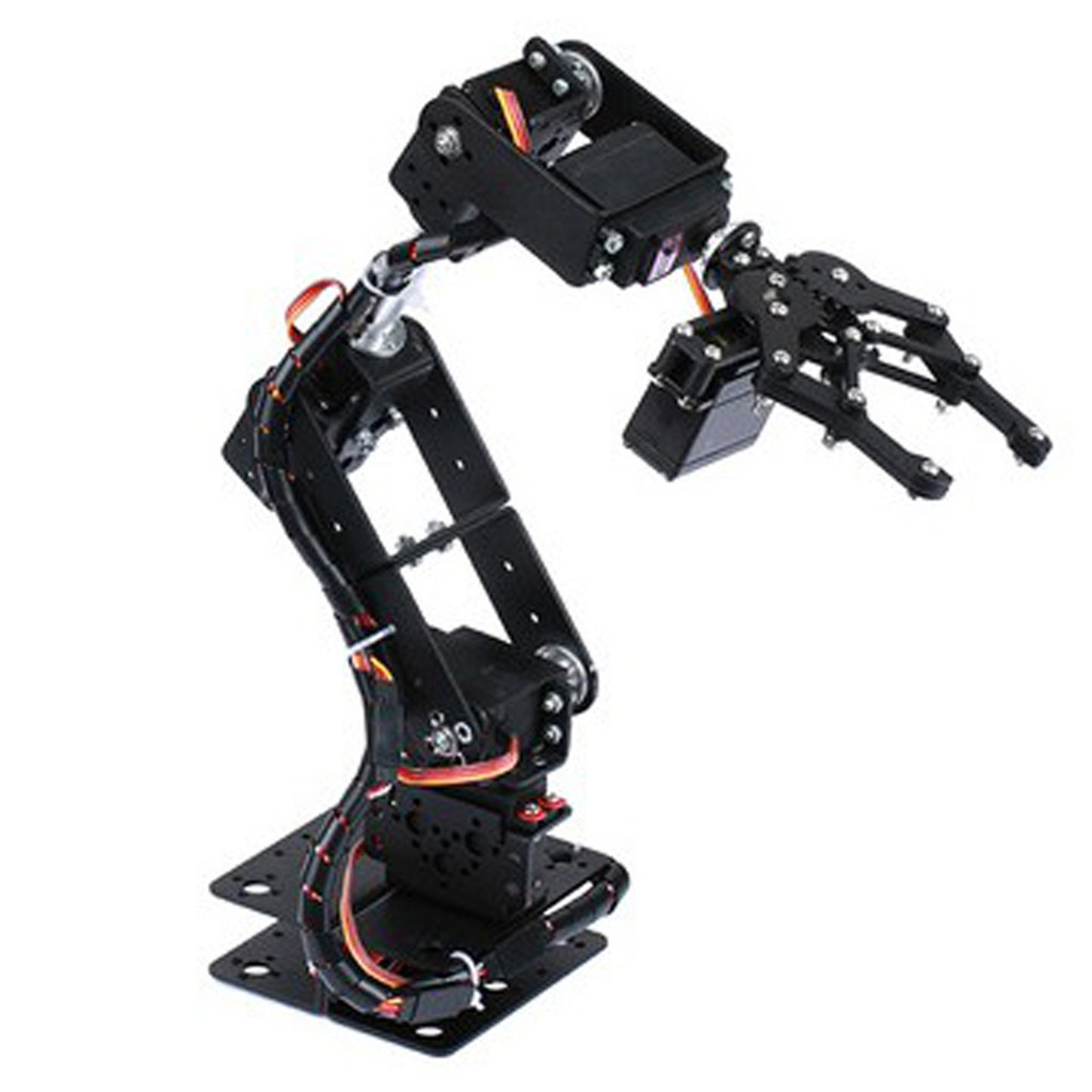 6DOF Robot Mechanical Arm Clamp Claw Kit DOF Manipulator Industrial Robot Parts