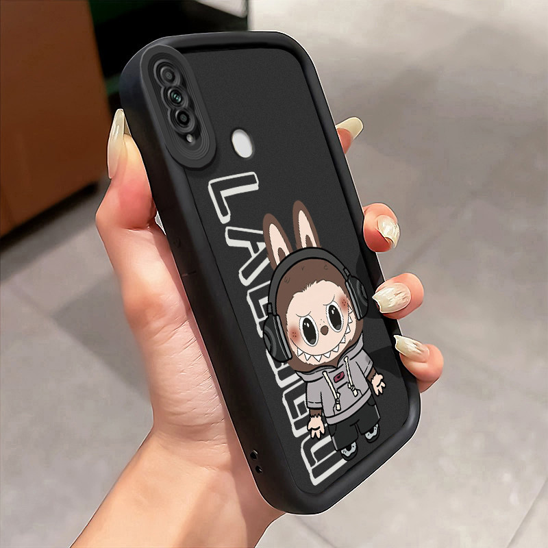 Casing Hp untuk OPPO A31 A8 Case Softcase Kesing Boneka pria trendi musik Cesing Half Pack silikon k