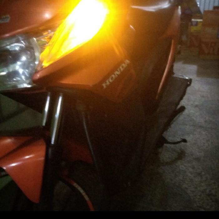 "New" Lampu LED Senja Sein Sen T10 7014 7020 10 titik Motor Mobil AC DC