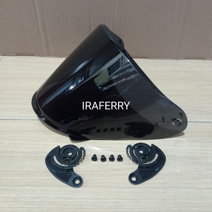 Kaca Helm Nhk R6 Warna Hitam