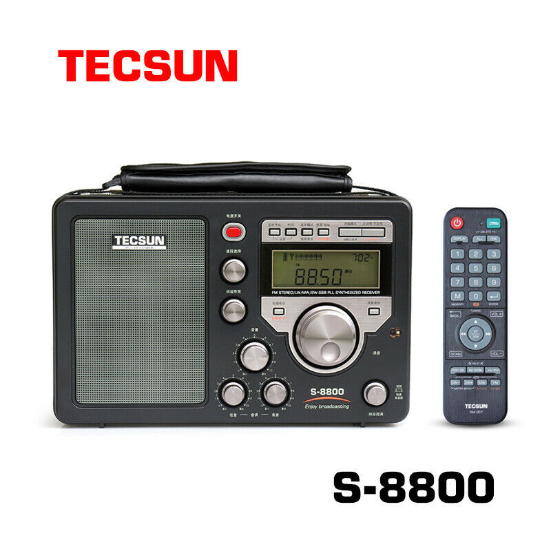 SPECIAL Free shipping Original TECSUN S-8800 PLL DSP AM/FM/LW/SW All band SSB Radio Receiver Stereo 