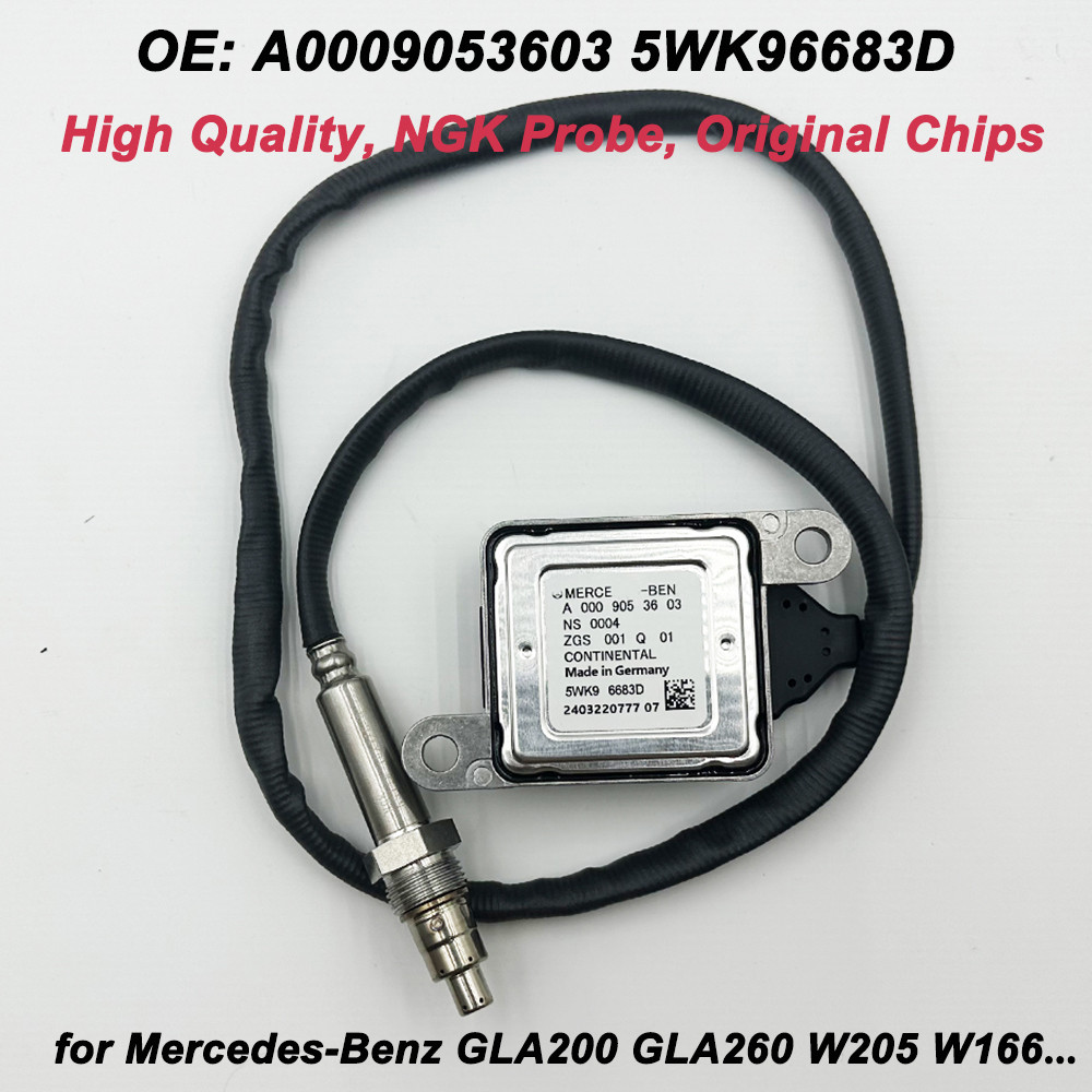 PROMO   High Quality Chips for NGK Probe A0009053603 5WK96683D Nitrogen Oxide Sensor For Mercedes-Be