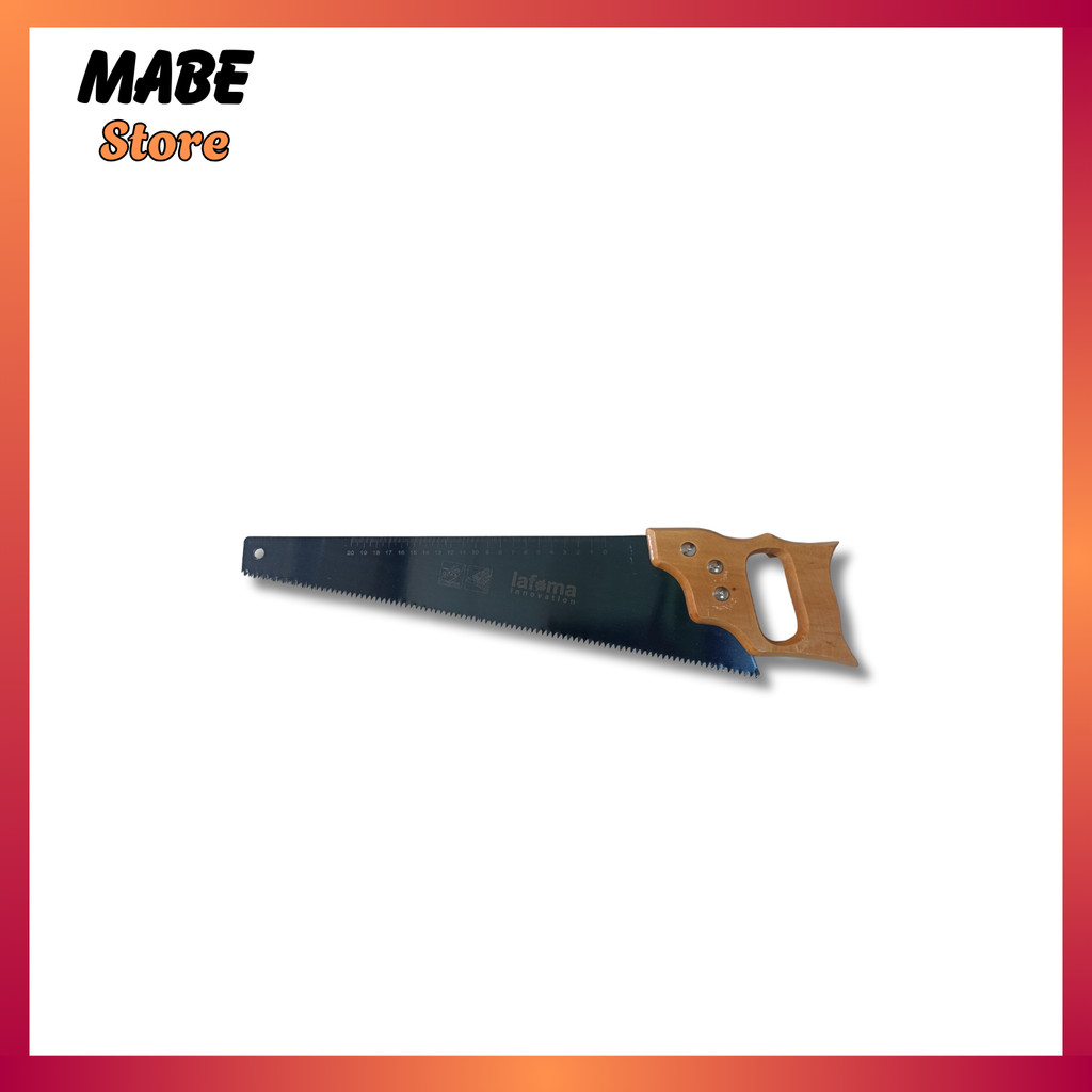 LAFUMA | Gergaji Potong Kayu 16 Inci | Gergaji Tangan Tajam Kuat Awet