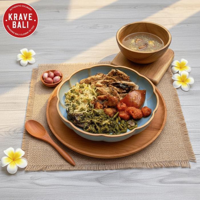 KRAVE BALI Bigul Jero Kawan Babi Guling Komplit 500 Gram - Makanan Khas Bali Asli