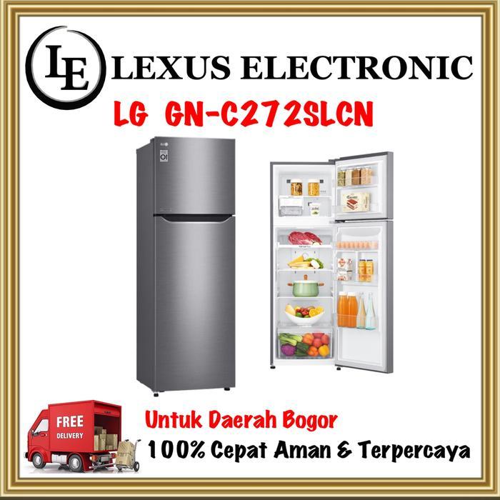 GN-C272SLCN GNC272SLCN KULKAS 2 PINTU LG KULKAS KULKAS INVERTER