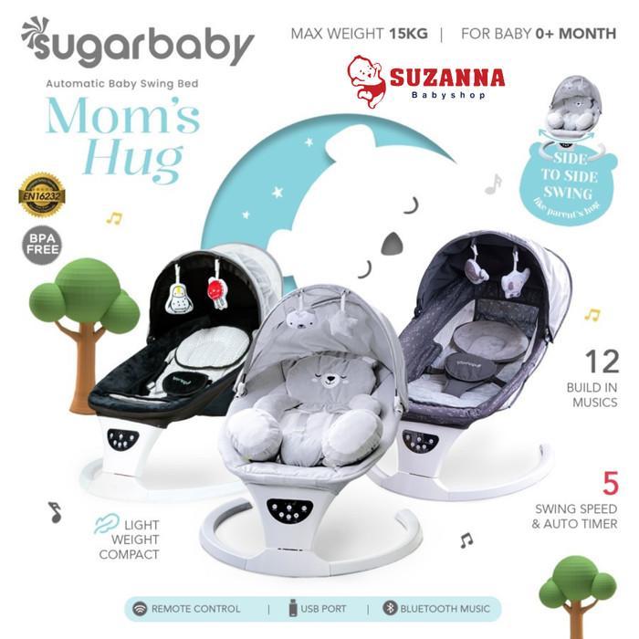 Sugar Baby Moms Hug Automatic Baby Swing Bed - Ayunan / Bouncer Bayi