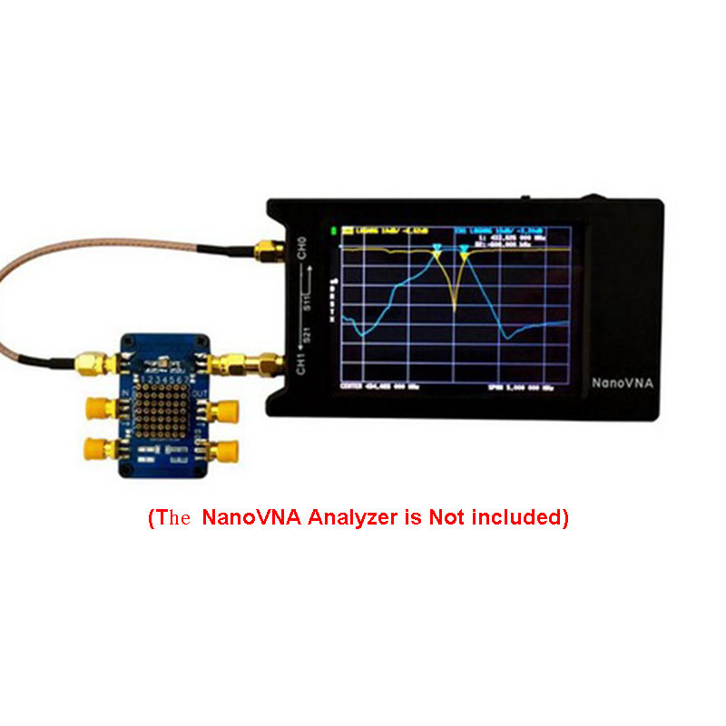 BELI SEKARANG RF Demo Kit For NanoVNA VNA RF Test board Vector Network Test For NANOVNA-F , NanoVNA-