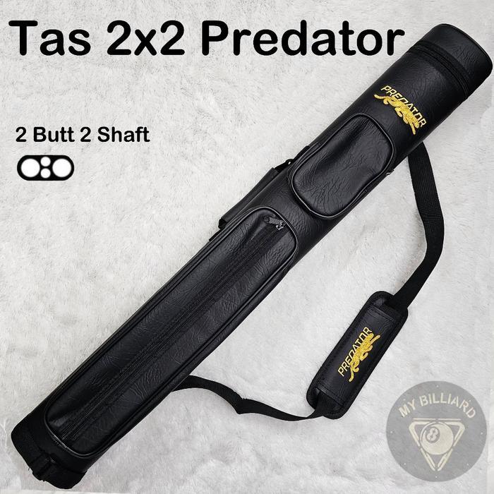 ORIGINAL Predator Tas Stick Sarung billiar 2x2 Hard Cue Case Stik Billiard 2B2S READY STOCK