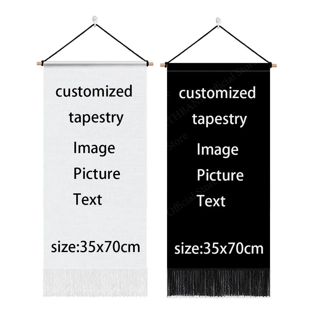 Custom Tapestry with Your Photo, Personalized Gift Poster Image Wall Art, Custom Tapestry Hanging,
