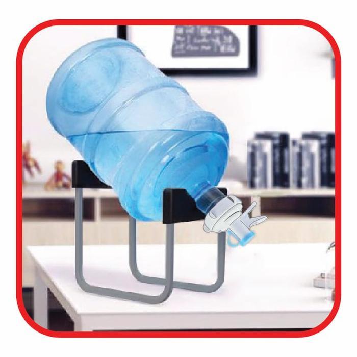 Rak Kaki Galon + Kran. Rak Aqua. Dudukan Galon Aqua + Kran