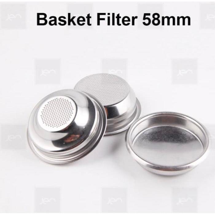 BASKET PORTAFILTER 58MM UNPRESSURIZED SINGLE SHOT / FILTER BASKET 58MM