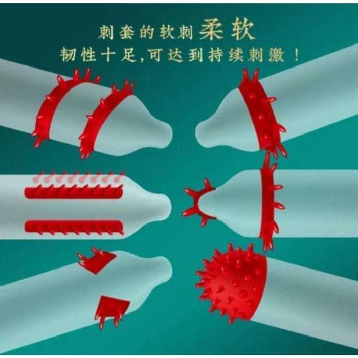 Dexie_Store Olo 001 Wonderland Generation Isi 1 Buah Pengaman+ Bola Silikon