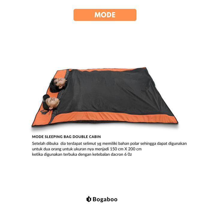 Eiger - Sleeping bag double cabin synthetic down seri ALDEVARO - Sleeping Bag 2 Person 12 OZ