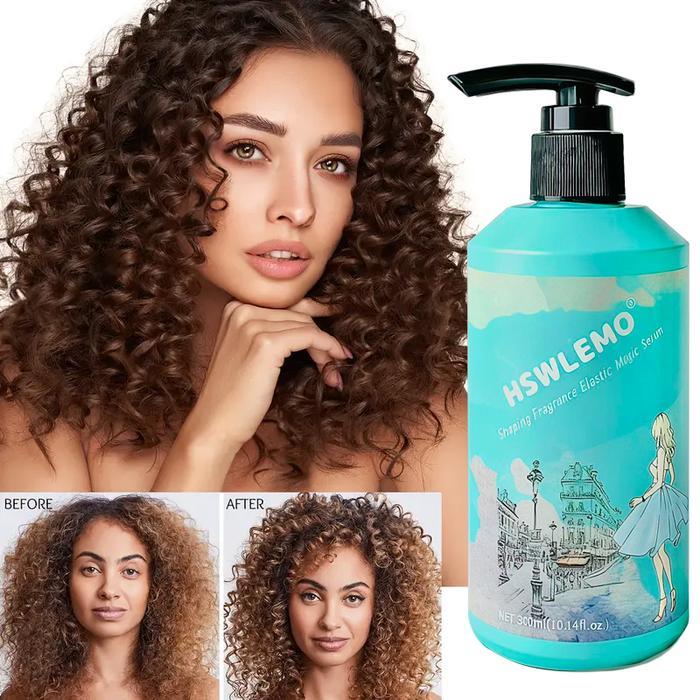 Gel Rambut Keriting Elastis cream rambut keriting Perawatan Rambut Keriting curl cream Elastin