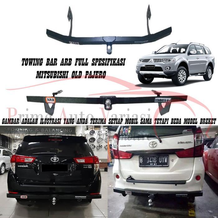 Towing Bar Arb Besi Bumper Belakang Towing Bar - Old Pajero