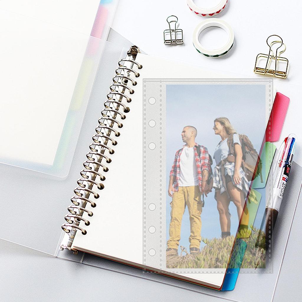A6 Binder Replacement Card Pages Transparent Binder Replacement Pages Sticker Book Replacement Pages