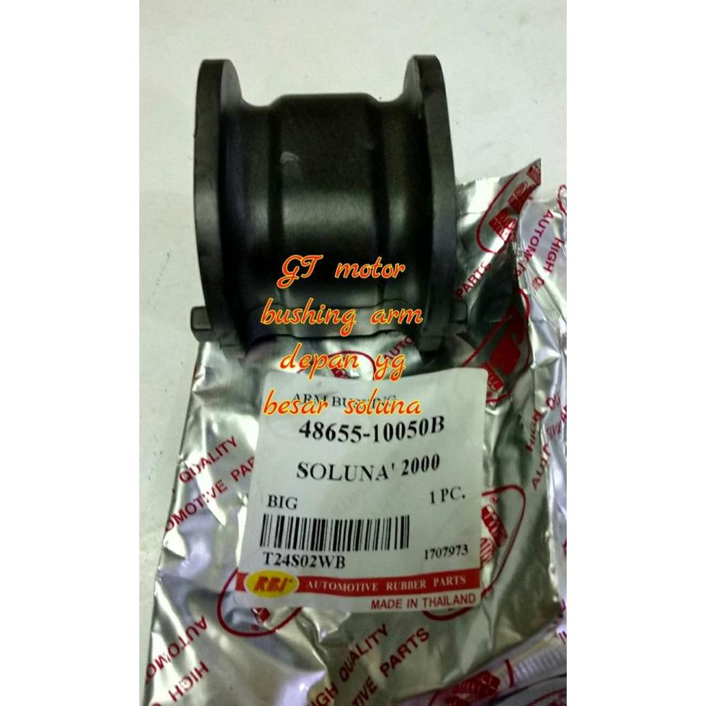 Bush Bushing Arm Roda Depan Besar Soluna Rbi