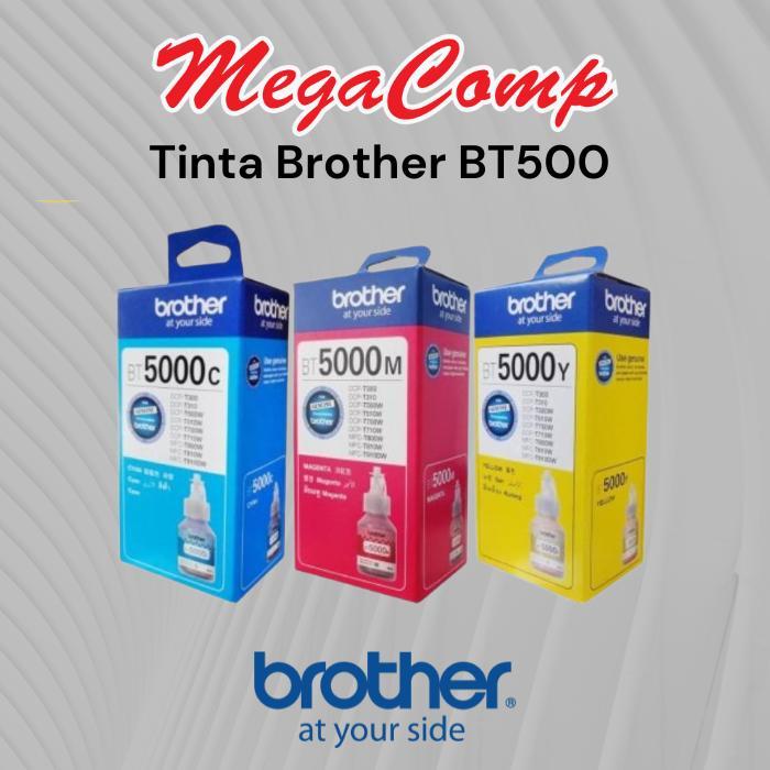TERMURAH Brother Tinta BT5 COLOR C/M/Y untuk Printer Brother DCP-T300, DCP-T500W, DCP-T700W,