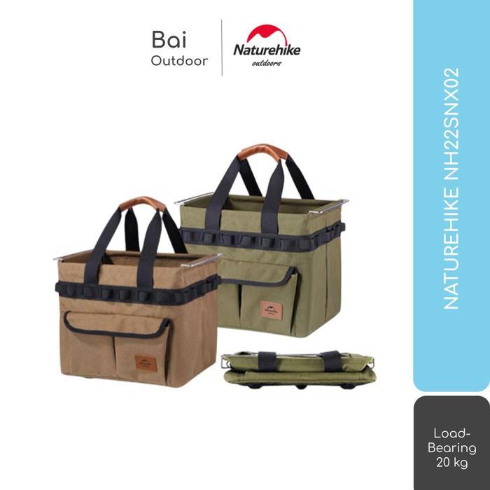 TERBARU STORAGE BAG / TAS LIPAT MULTIFUNGSI CAMPING 20L NATUREHIKE NH22SNX02