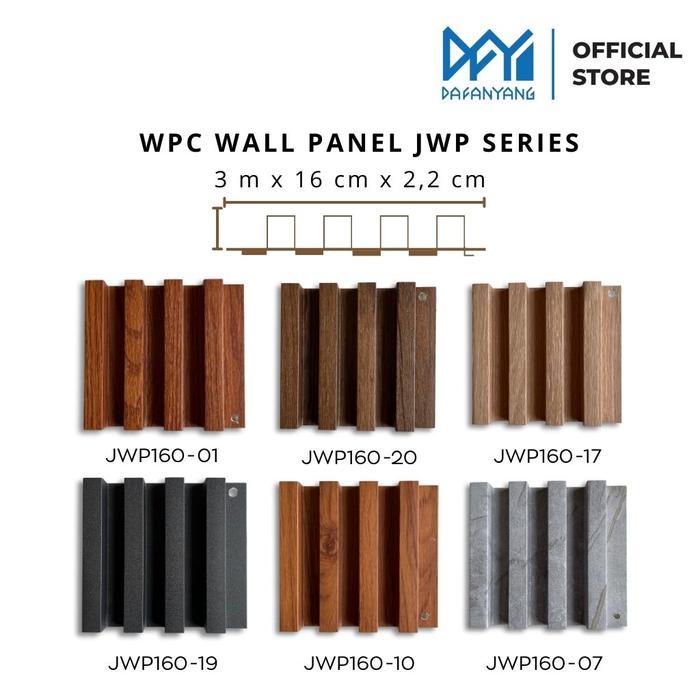 Nataru Edition Panel Dinding Wpc Wood Wall Panel 3D J Wp160 Motif Kayu Aesthetic Untuk Ruangan