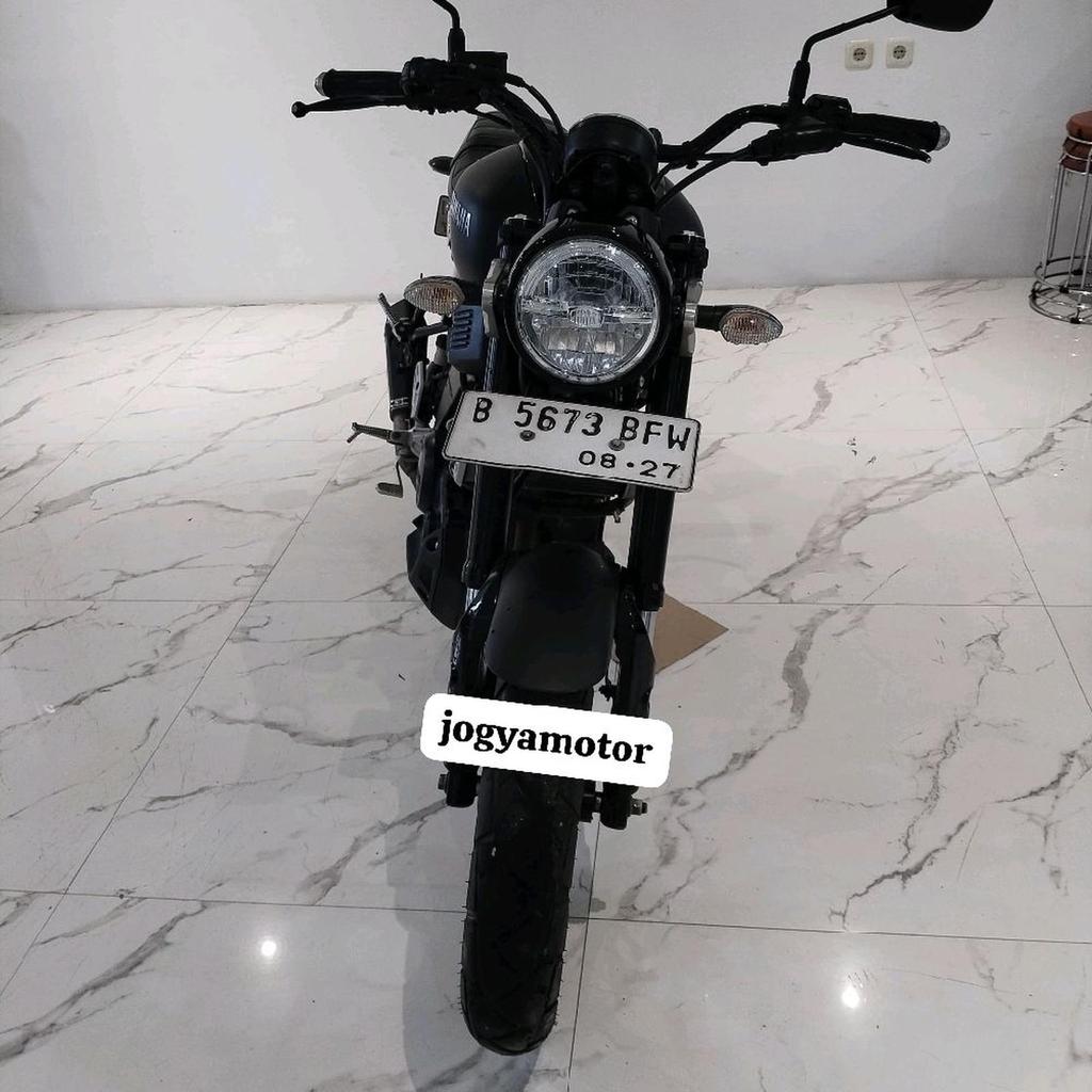 Yamaha XSR 155 Tahun 2022 Motor Bekas berkualitas Jogyamotor black