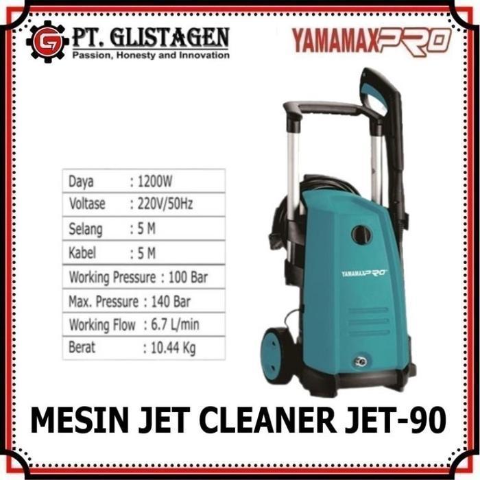 YAMAMAX PRO JET-90 MESIN STEAM CUCI MOTOR & MOBIL JET CLEANER YAMAMAX PRO JET - 90