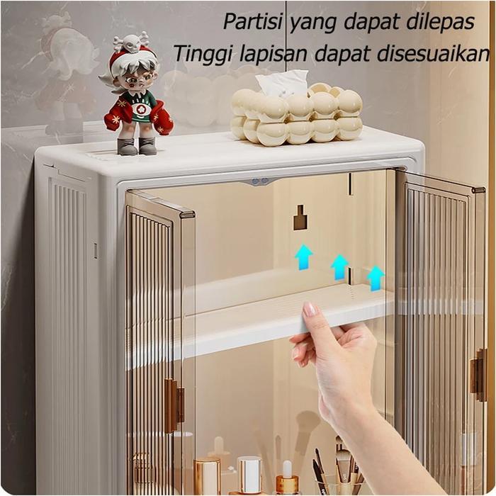 Rak Dinding Tempel Rak Kamar Mandi Tempel Rak Bumbu Dapur Dinding Plastik Dapur Lemari Dinding Anti