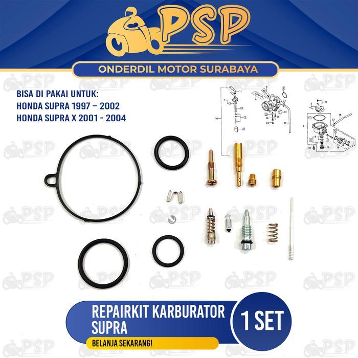 REPAIRKIT KARBURATOR SUPRA - REPAIR KIT CARBURATOR PARKIT SPUYER KARBU ASSY SUPRA X LAMA SUPRA FIT