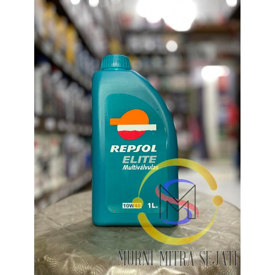 REPSOL ELITE MULTIVALVULAS OIL OLI SAE 10W-40 10W40 10 W 40 1 L