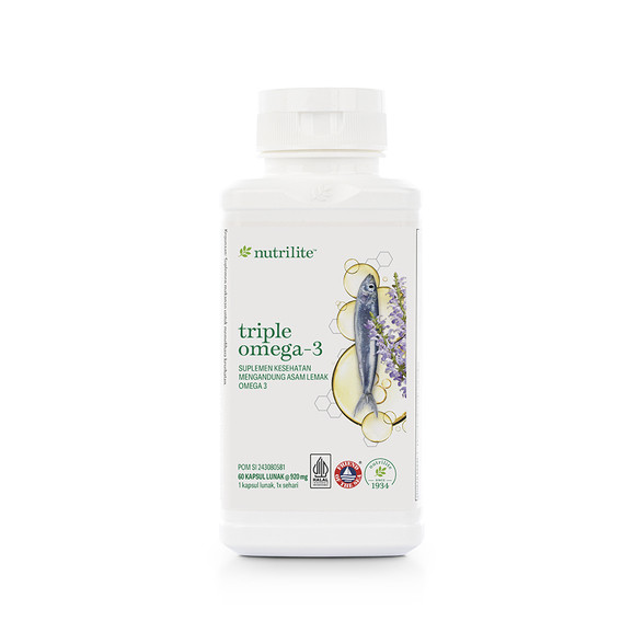 amway original Nutrilite Triple Omega 3 - 60 Softgel