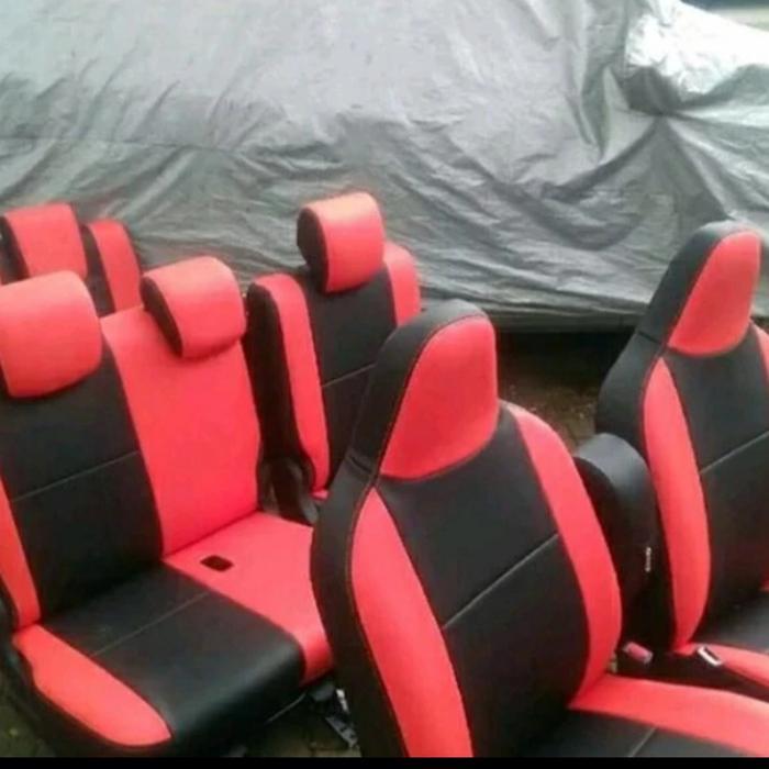 full seat sarung cover jok mobil calya sigra 3 baris