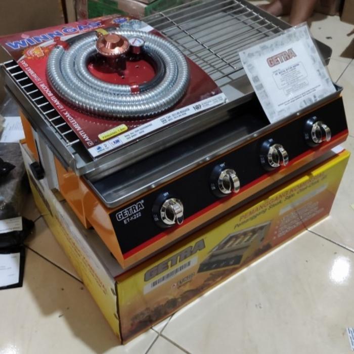 kompor panggangan teppanyaki multifungsi/ panggangan sosis ayam daging