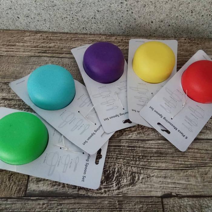 6 Piece Measuring Spoon and Cups Sendok Takar dan Cup Takar Set
