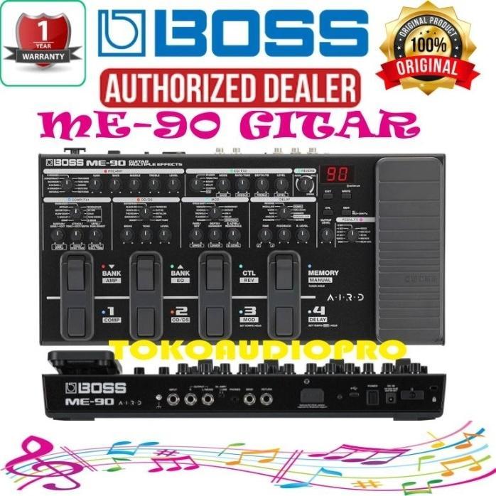Boss Me-90 Guitar Multi-Effects Pedal Boss Me90 Multi Efek Boss Me-90B Bass Efek Boss Me90B Co