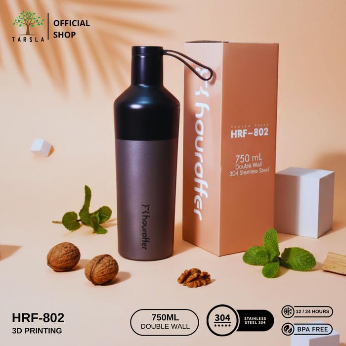 [RESTOCK] Tarsla Botol Termos HRF-802 Vacuum Flask Tumbler Stainless Steel 750 ml Tahan Es Batu